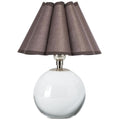 Giorgio Crystal Mini Lamp, Polished Nickel/Wild Poppy