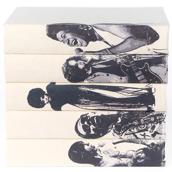 Archive Book Stack, Creme