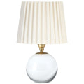 Giorgio Crystal Mini Lamp, Natur Brass/Heritage Plaid