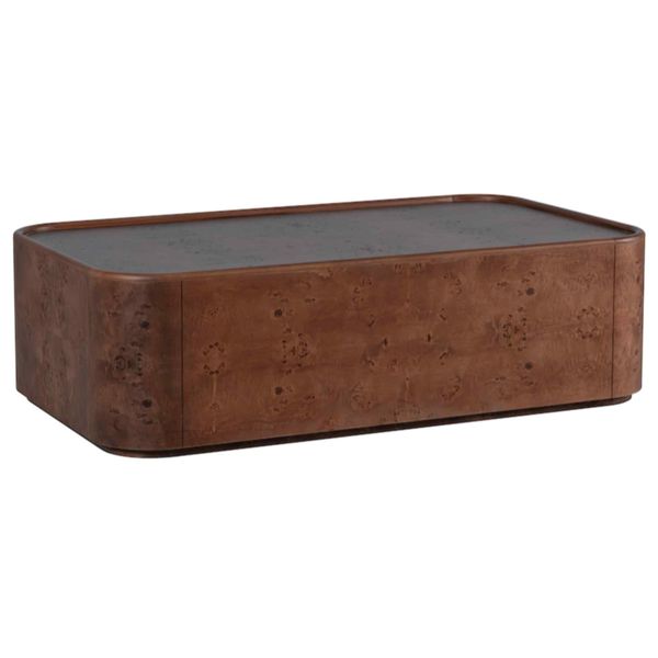 Flora Couchtisch, Dark Walnuss