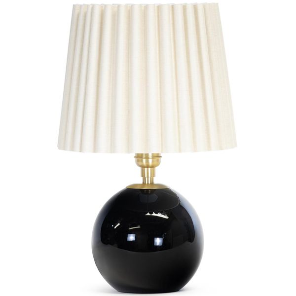Giorgio Schwarz Glas Lamp, Heritage Plaid