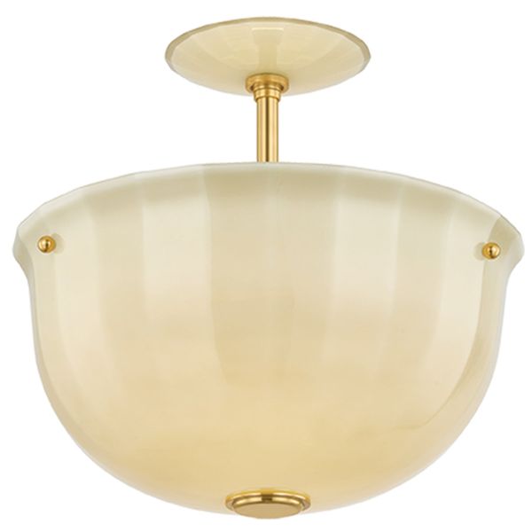 Nevins Semi Flush, Disstressed Bronze