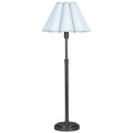 Polly Buffet Lamp, Blacken Brass/Oyster