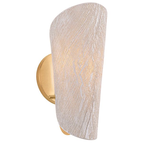 Greentree Wall Sconce, Forge Iron/Patina Brass